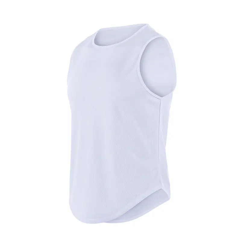 2024 Quick Drying Vest Men's Running Training Fitness Top Casual Quick Drying Portal Men's Sleeveless Sports Vest - Image 4