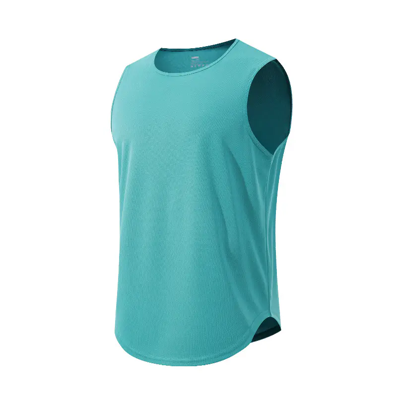 2024 Quick Drying Vest Men's Running Training Fitness Top Casual Quick Drying Portal Men's Sleeveless Sports Vest - Image 7