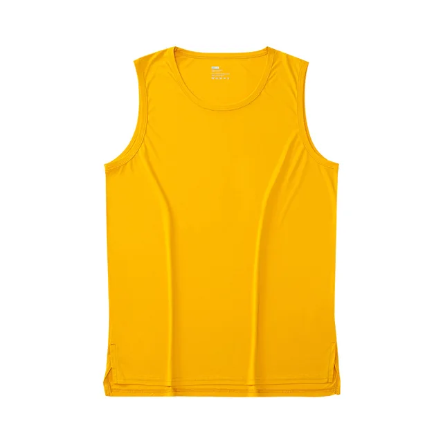 Summer Quick Dry Sports T Shirts Men Elasticity Sleeveless Gym Basketball Slim Tank Top Fitness Gym Tops Breathable Running Tees - Image 4