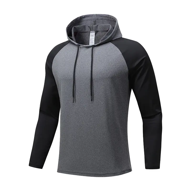 Spring outdoor sports long-sleeved large size loose basketball sweatshirt quick-drying breathable running training fitness pullover hoodie - Image 4