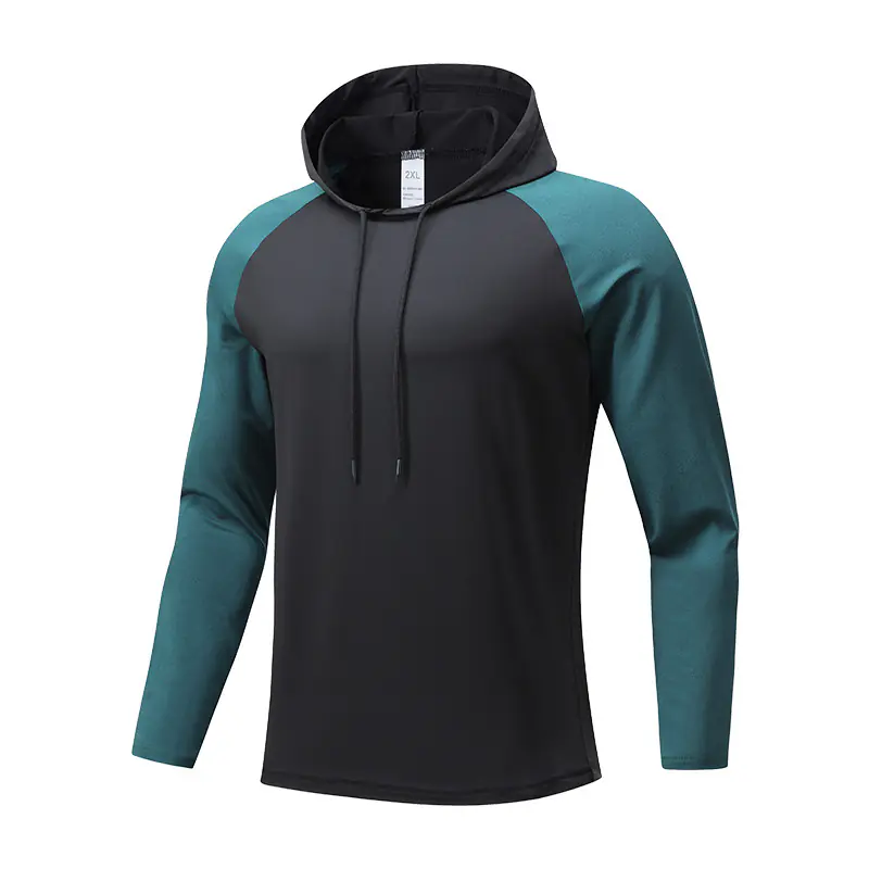 Spring outdoor sports long-sleeved large size loose basketball sweatshirt quick-drying breathable running training fitness pullover hoodie - Image 3