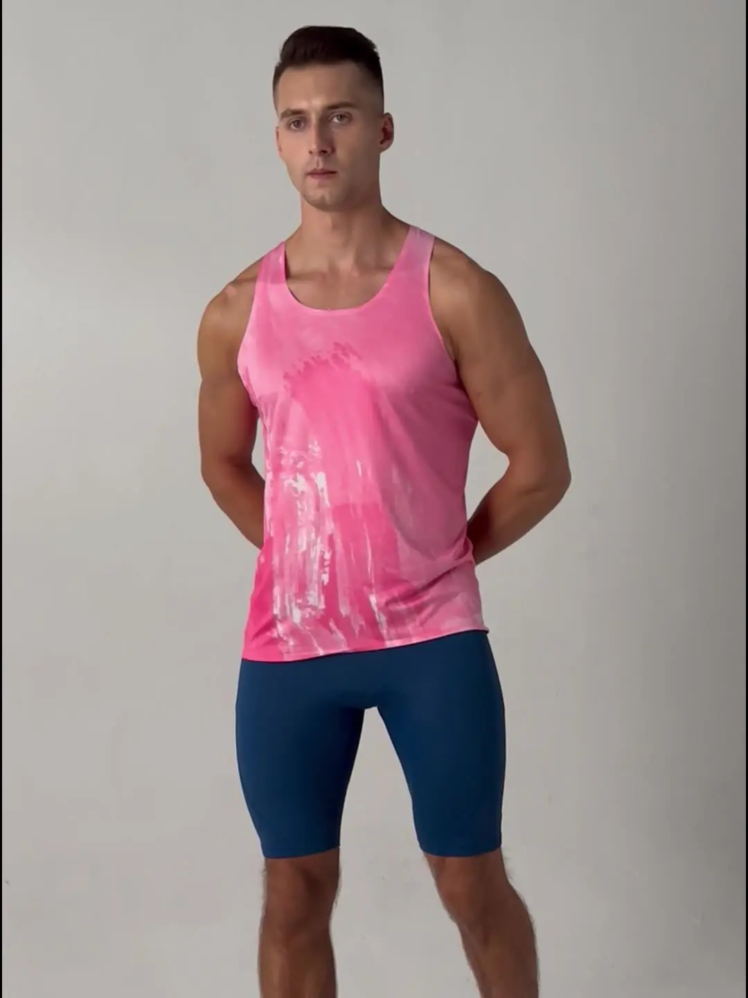 Summer men's outdoor sports quick-drying vest sleeveless waistcoat fitness track and field marathon racing light training clothes - Image 2