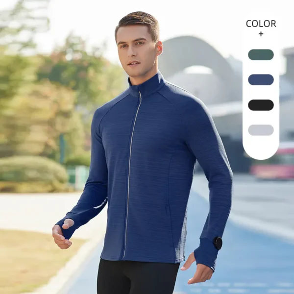 Spring and Autumn Leisure Sports Quick-drying Jackets Men's and Women's Same Style Fitness Shirts Outdoor Training Tops Jackets